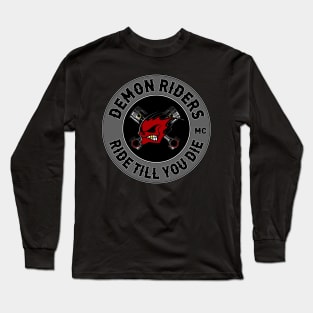 RIDE TILL YOU DIE - Demon Riders Long Sleeve T-Shirt